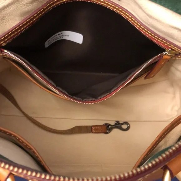 Dooney & Bourke Florentine Cameron Satchel - excellent condition - Picture 7 of 8